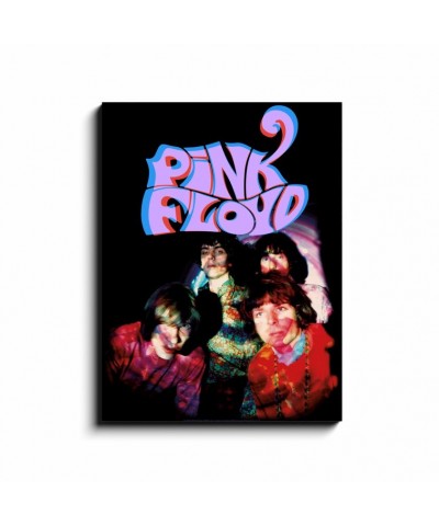 Pink Floyd Wall Art | Psychedelic Group Image Canvas Wrap $29.98 Decor