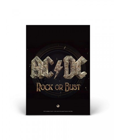 AC/DC Rock Or Bust Glass Photo Print $19.50 Decor