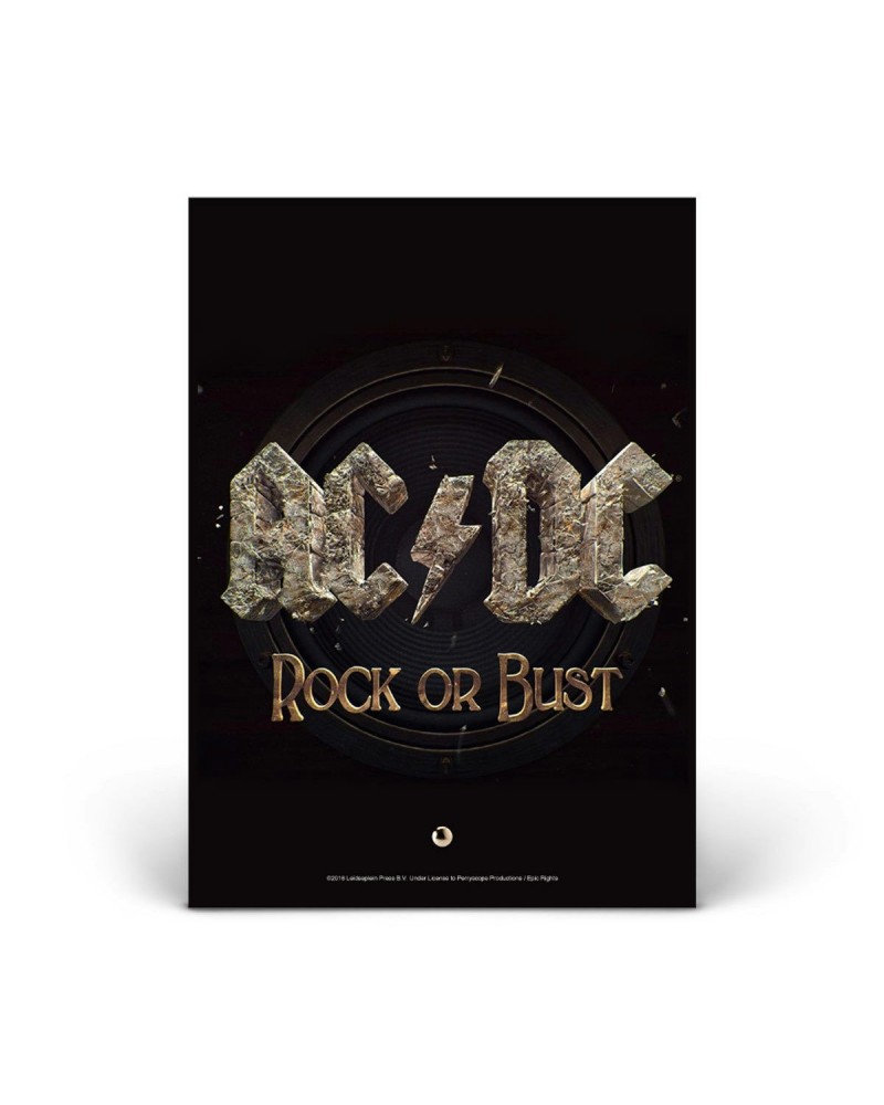 AC/DC Rock Or Bust Glass Photo Print $19.50 Decor