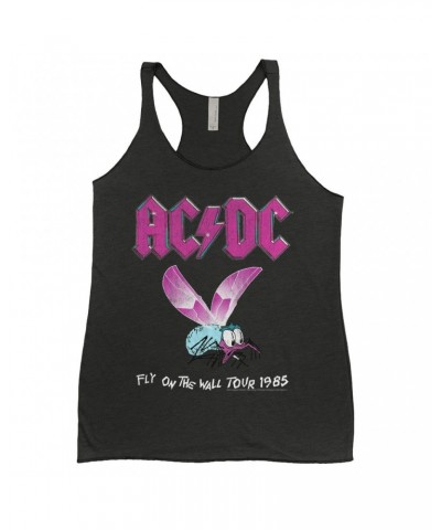 AC/DC Ladies' Tank Top | Fly On The Wall Tour 1985 Shirt $12.74 Shirts