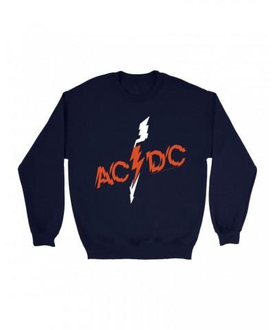 AC/DC Sweatshirt | Vintage Retro Powerage Logo Sweatshirt $14.68 Sweatshirts