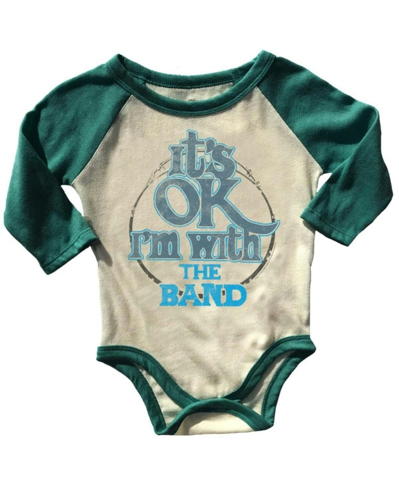 The Band It's Ok I'm With the Band Raglan Onesie $16.17 Kids