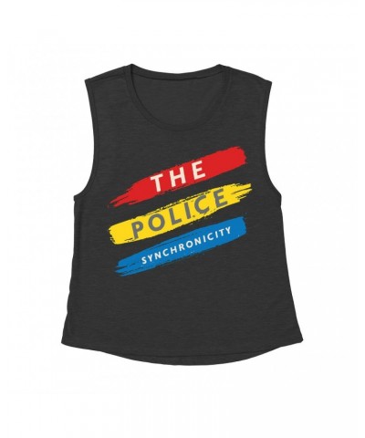The Police Ladies' Muscle Tank Top | Synchronicity In Color Shirt $11.20 Shirts