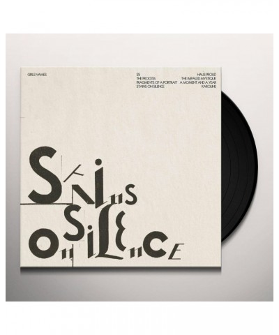 Girls Names Stains on Silence Vinyl Record $11.60 Vinyl