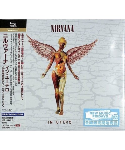 Nirvana IN UTERO - 30TH ANNIVERSARY CD $13.14 CD