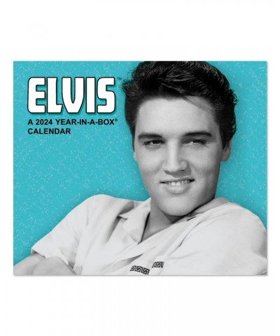 Elvis Presley 2024 Year-In-A-Box Calendar $6.61 Calendars