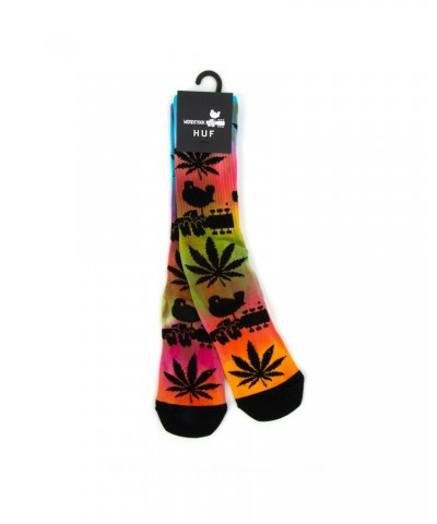 Woodstock x HUF Multicolored Plant Life Sock $7.20 Footware