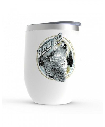Bad Company Wine Tumbler | Wolf Pack Tour 1976 Distressed Stemless Wine Tumbler $9.64 Drinkware