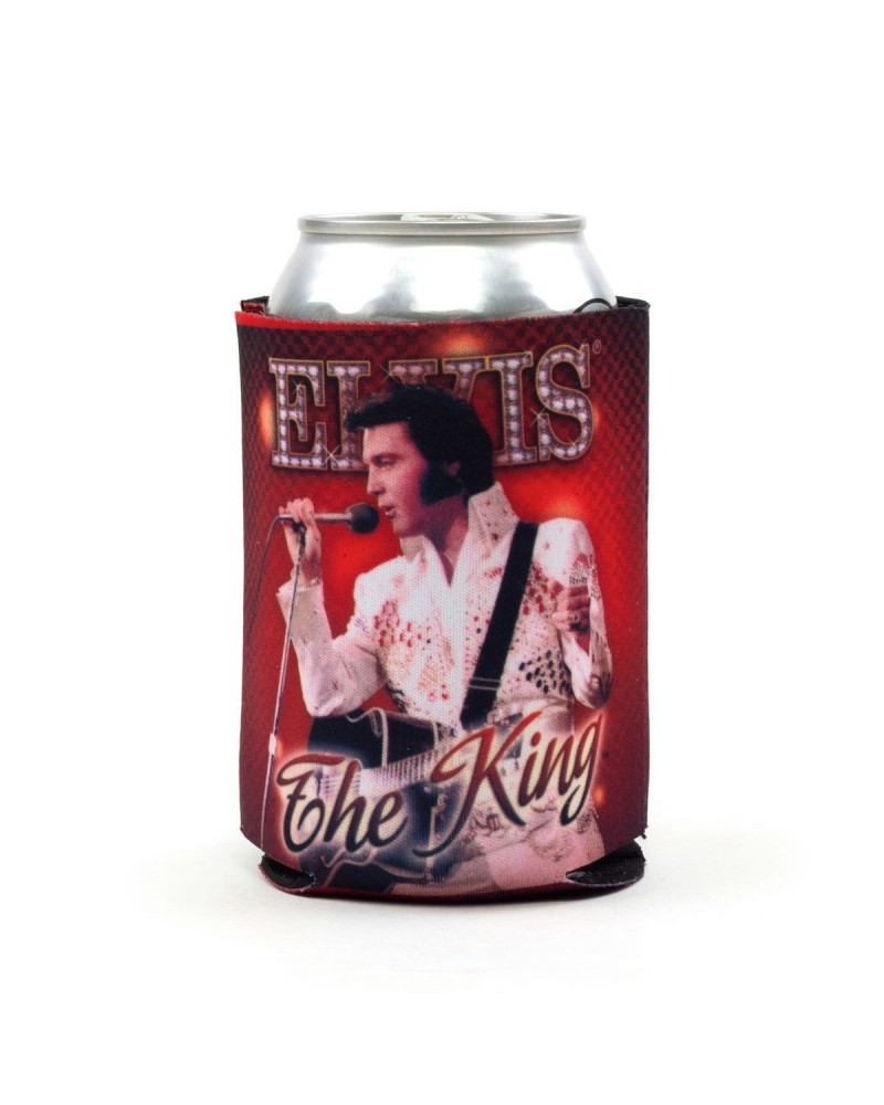 Elvis Presley "The King" Can Cooler in Red $3.41 Drinkware