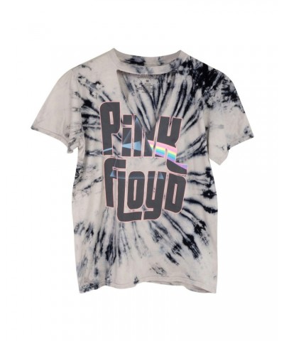 Pink Floyd Tye Dye V-Neck Cut Out T-Shirt $2.30 Shirts