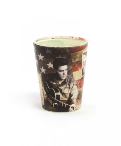 Elvis Presley U.S. Army Shot Glass $2.18 Drinkware