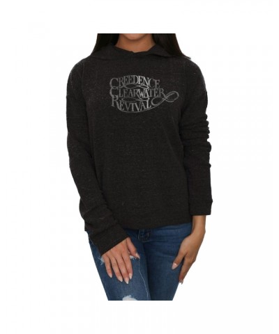 Creedence Clearwater Revival Logo Ladies Hoodie $22.55 Sweatshirts
