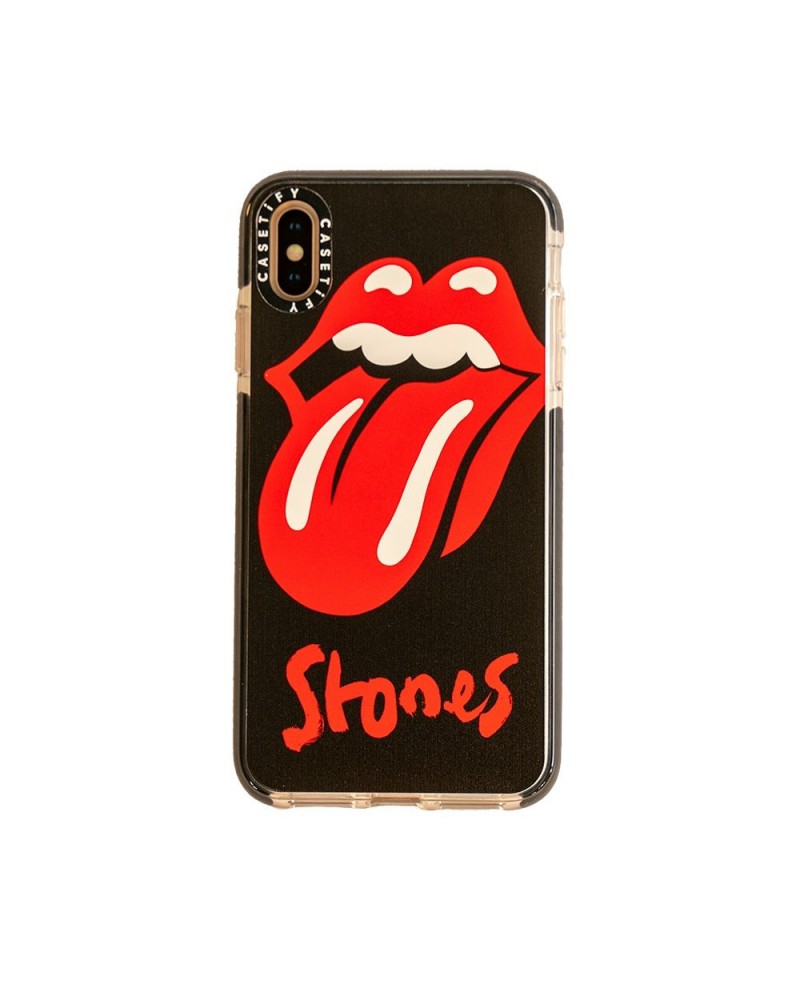 The Rolling Stones x Casetify Black Impact iPhone Case $15.75 Phone