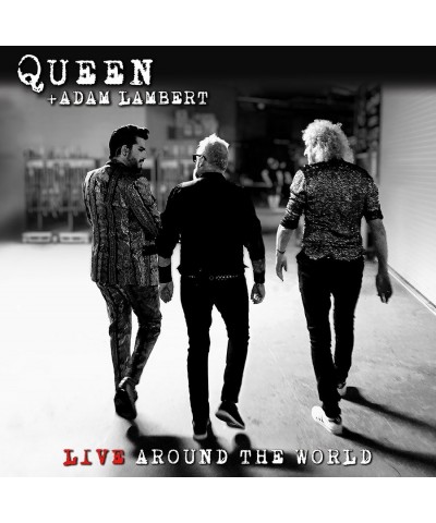 Queen & Adam Lambert Live Around The World Red Vinyl Record $8.67 Vinyl