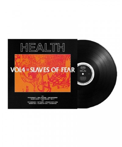 HEALTH Vol. 4: Slaves of Fear Black LP (Vinyl) $8.50 Vinyl