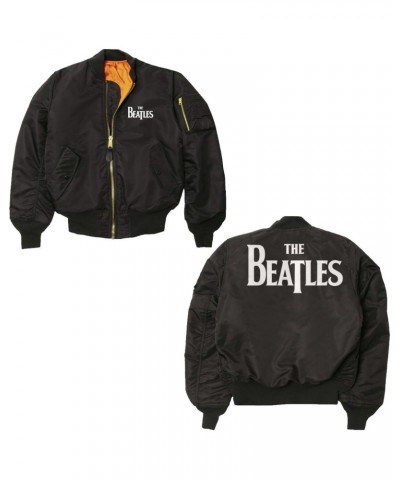 The Beatles Logo Varsity Bomber Jacket $66.00 Outerwear