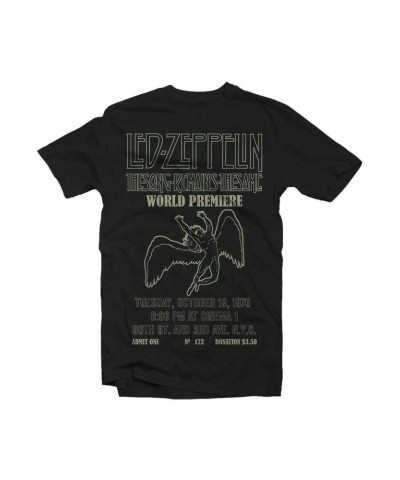 Led Zeppelin T Shirt - TSRTS World Premiere $6.45 Shirts