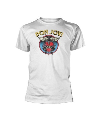 Bon Jovi T Shirt - Heart '83 $14.94 Shirts