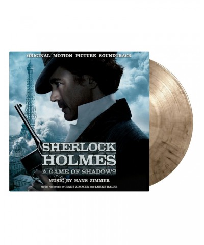 Hans Zimmer Sherlock Holmes A Game Of Shadows (Soundtrack) Smoke Vinyl Record $10.74 Vinyl