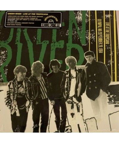 Green River Live At The Tropicana 1984 Vinyl Record $9.39 Vinyl