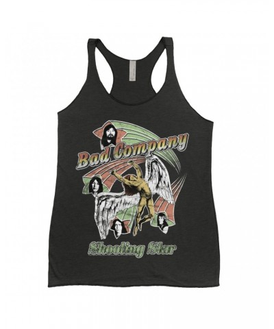 Bad Company Ladies' Tank Top | Retro Shooting Star '75 Distressed Shirt $9.55 Shirts