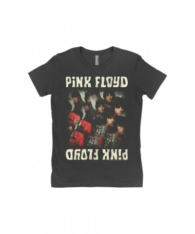 Pink Floyd Ladies' Boyfriend T-Shirt | The Piper Mirror Image Distressed Shirt $8.98 Shirts