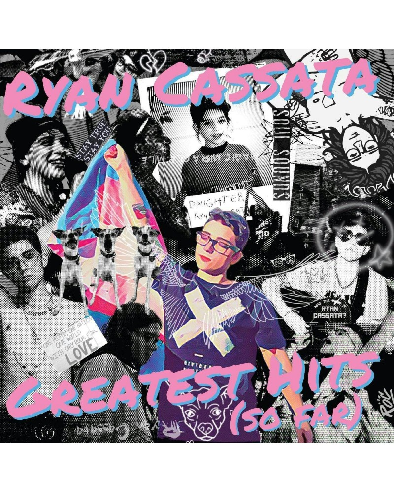 Ryan Cassata GREATEST HITS (SO FAR) (TRANSLUCENT WITH BLUE & PINK SPLATTER VINYL) Vinyl Record $8.21 Vinyl