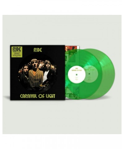 Ride Carnival of Light (2LP/Transparent Green) Vinyl Record $17.60 Vinyl