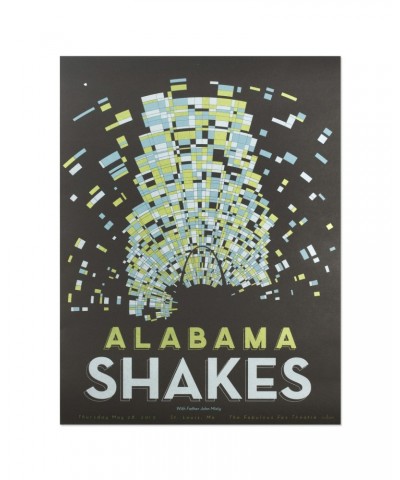 Alabama Shakes Show Poster - St. Louis MO 5/28/2015 $3.30 Decor