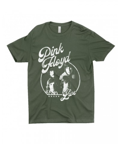 Pink Floyd T-Shirt | Live In Concert Distressed Shirt $9.48 Shirts