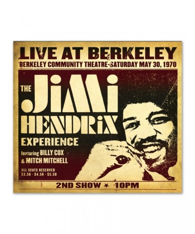 Jimi Hendrix Live At Berkeley CD $3.29 CD