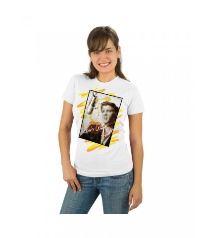Elvis Presley Early Mic Ladies T-shirt $2.25 Shirts