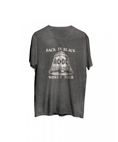 AC/DC Back In Black World Tour Grey T-Shirt $1.70 Shirts