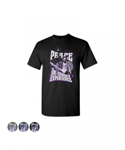 Jimi Hendrix Peace T-Shirt $10.20 Shirts