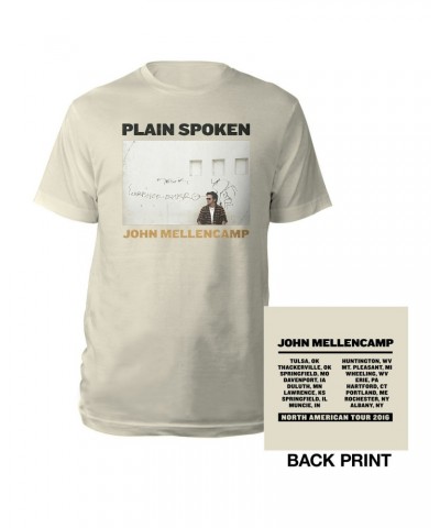 John Mellencamp Plain Spoke 2016 Album Tee $9.48 Shirts