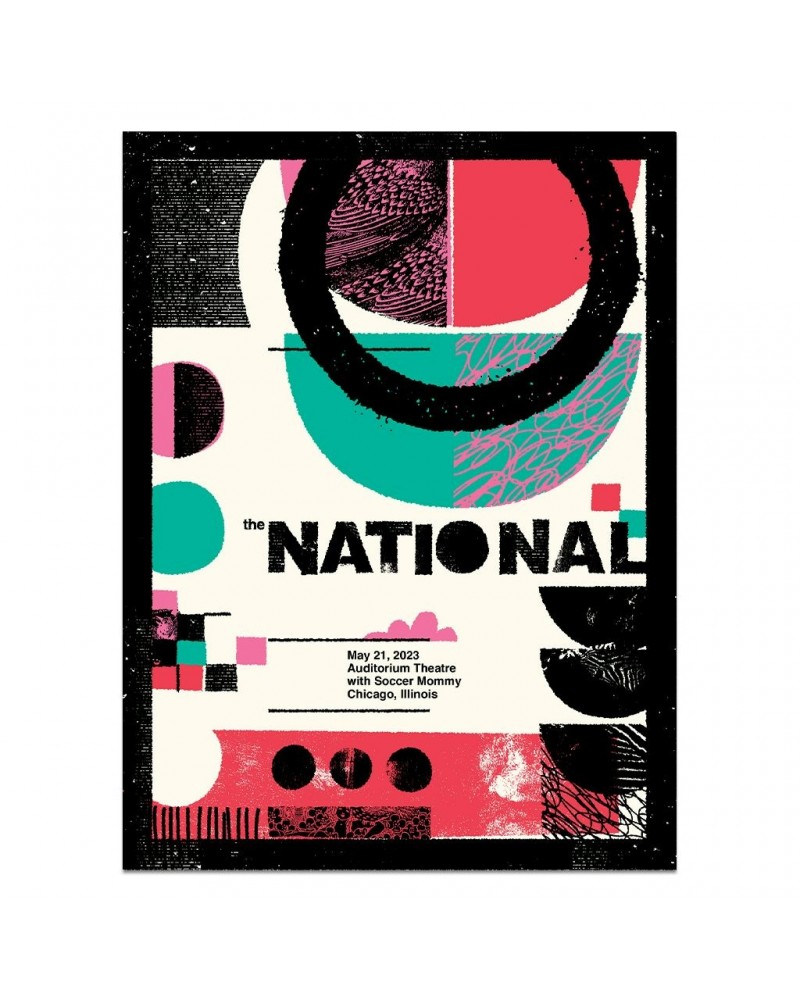 The National Chicago IL Auditorium Theatre Poster - May 21 2023 $15.00 Decor