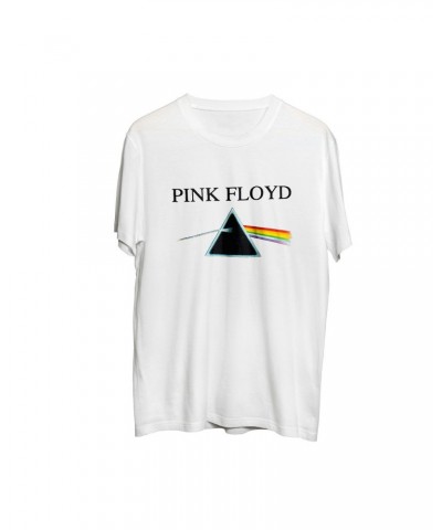 Pink Floyd The Dark Side of the Moon White T-shirt $10.75 Shirts